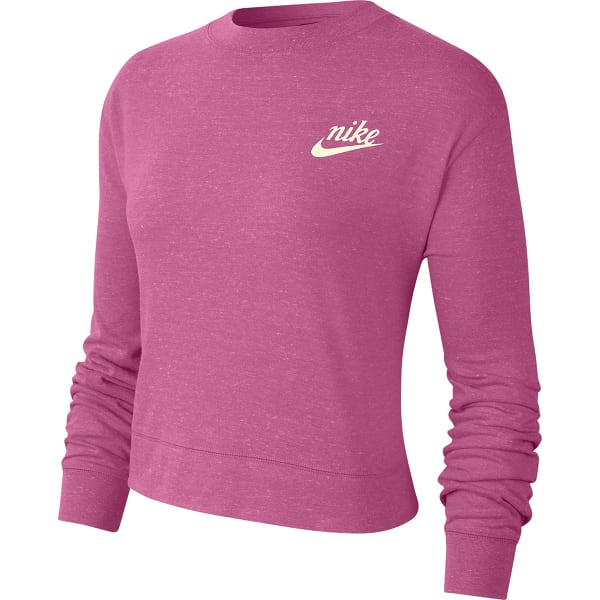 NIKE Women's Sportswear Gym Cropped Crew Top