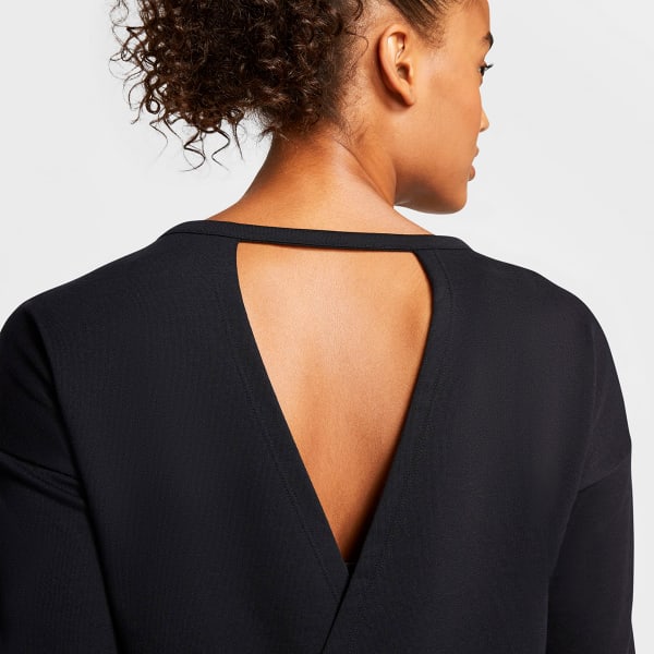 NIKE Women's Yoga Wrap Open-Back Coverup