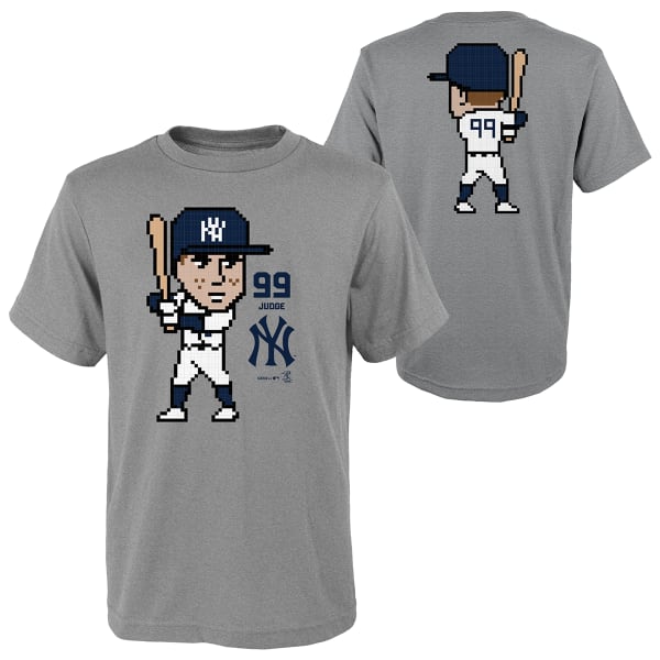 NEW YORK YANKEES Aaron Judge #99 Bit Pixel Short Sleeve Player Tee