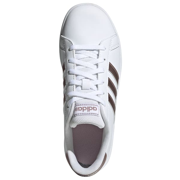 ADIDAS Girls' Grand Court Leather Sneaker