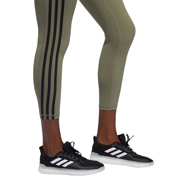 ADIDAS Women's Believe This High-Rise 3-Stripes 7/8 Tights