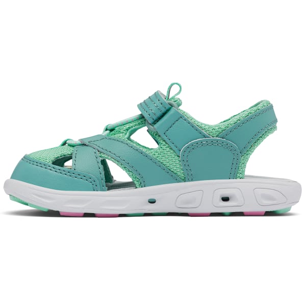 COLUMBIA Little Girls' Techsun Wave Closed-Toe Water Sandals