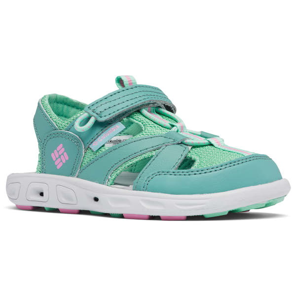 COLUMBIA Little Girls' Techsun Wave Closed-Toe Water Sandals