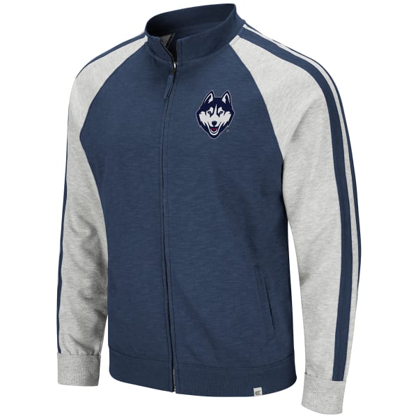 UCONN Men's Middle Brooks Full-Zip Fleece Jacket