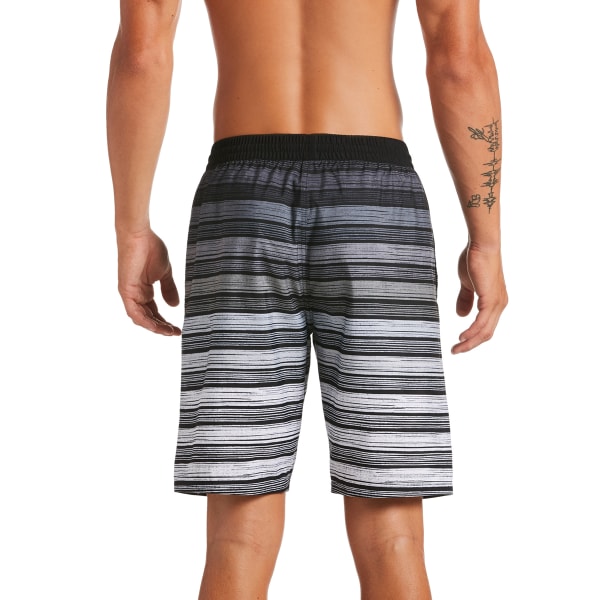 NIKE Men's Striped Breaker 9" Volley Swim Shorts