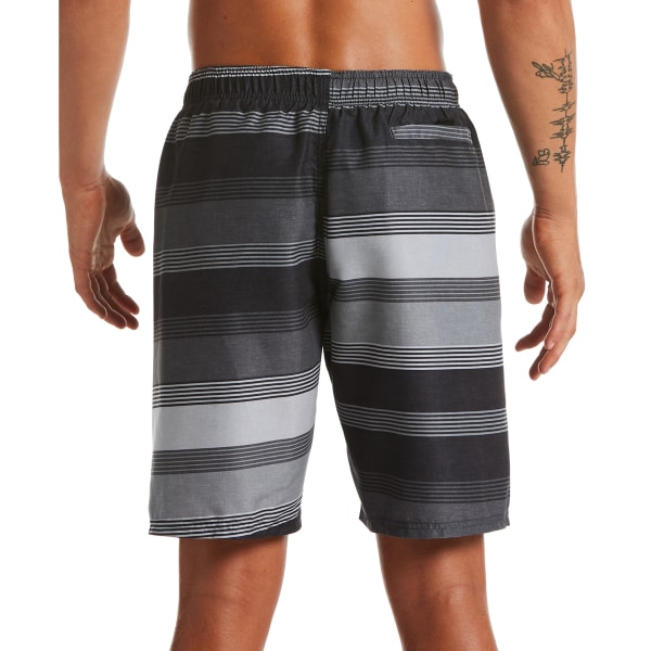 NIKE Men's Linen Stripe 9" Volley Swim Shorts