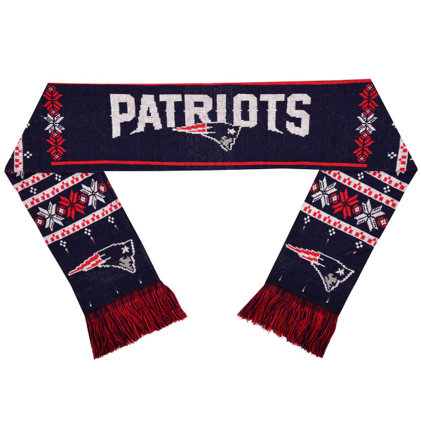 NEW ENGLAND PATRIOTS Light-Up Holiday Scarf