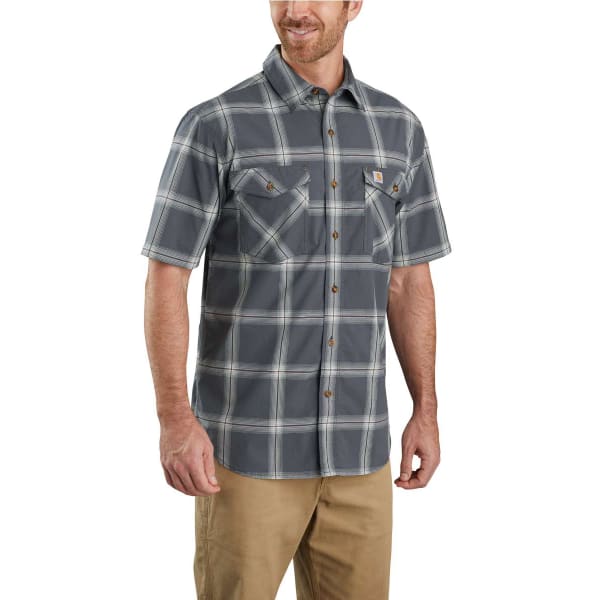 CARHARTT Men's Rugged Flex Relaxed Fit Short-Sleeve Shirt