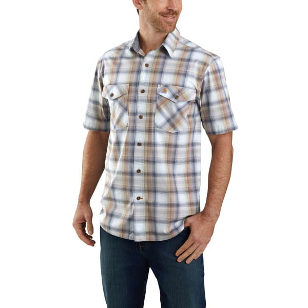 CARHARTT Men's Rugged Flex Relaxed Fit Short-Sleeve Shirt