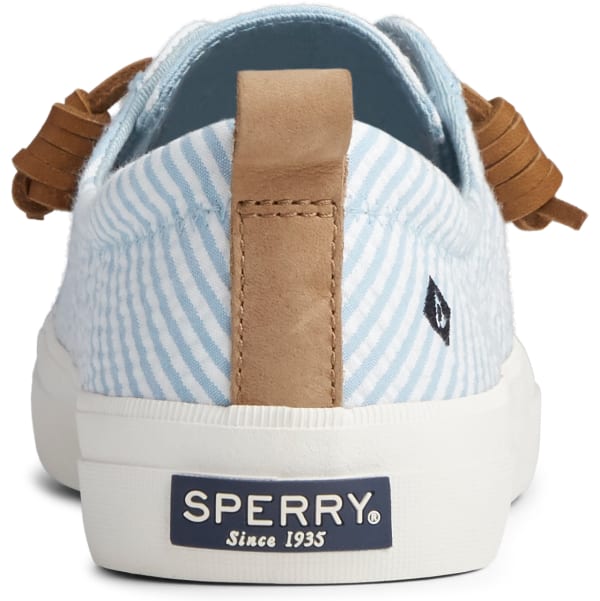 SPERRY Women's Crest Vibe Seersucker Stripe Sneaker