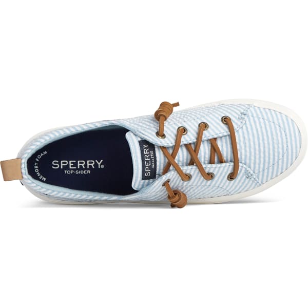 SPERRY Women's Crest Vibe Seersucker Stripe Sneaker