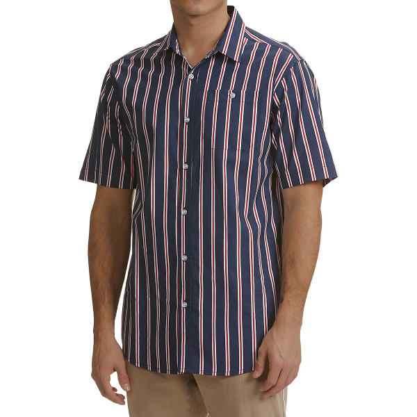 BURNSIDE Men's Francisco Short-Sleeve Woven Shirt