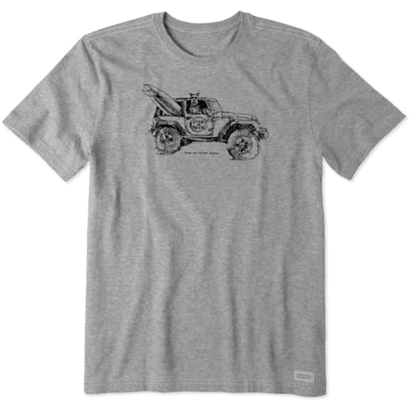 LIFE IS GOOD Men's Take Me ATV Short-Sleeve Crusher Tee