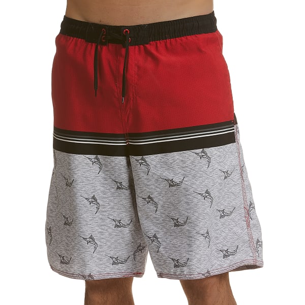 BURNSIDE Men's Go Fish Swim Shorts