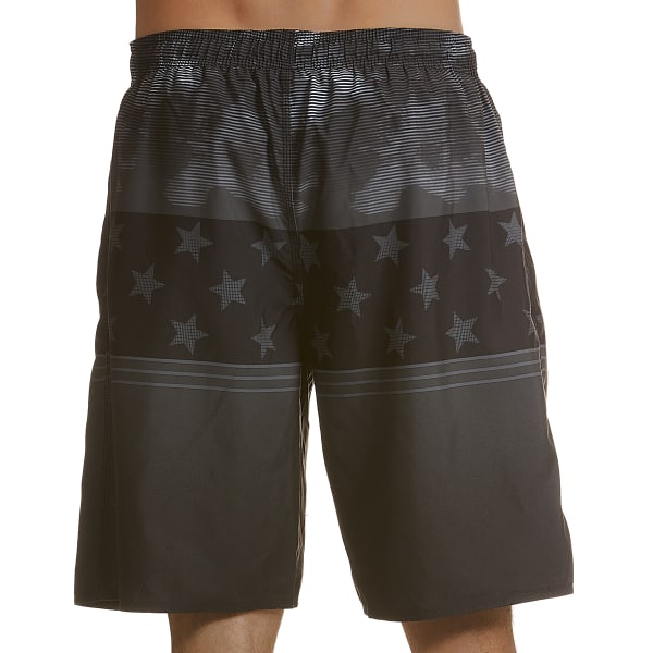 BURNSIDE Men's American Dream Swim Shorts