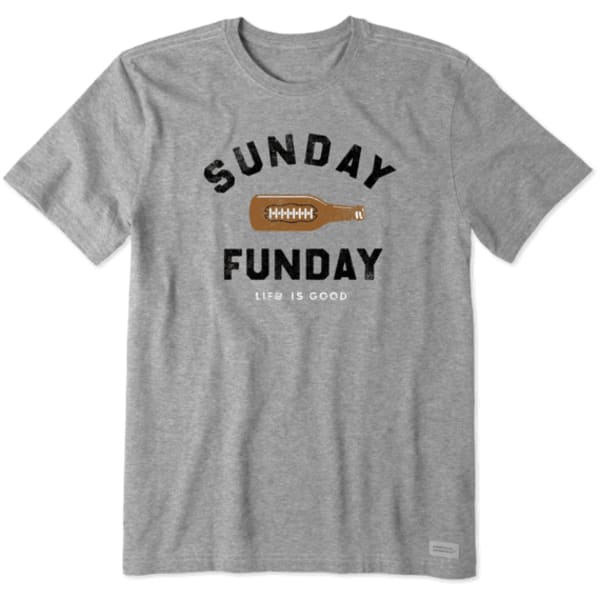 LIFE IS GOOD Men's Footbeer Crusher Tee