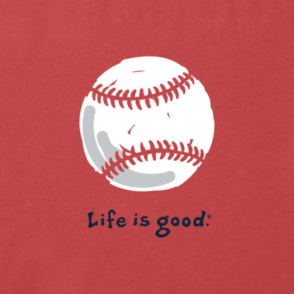 LIFE IS GOOD Men's Vintage Baseball Crusher Short-Sleeve Tee