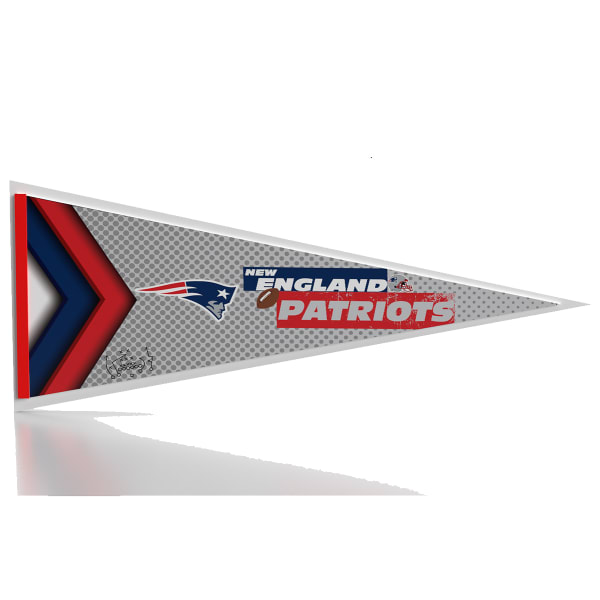 NEW ENGLAND PATRIOTS Fan Fave Foam Pennant Sign