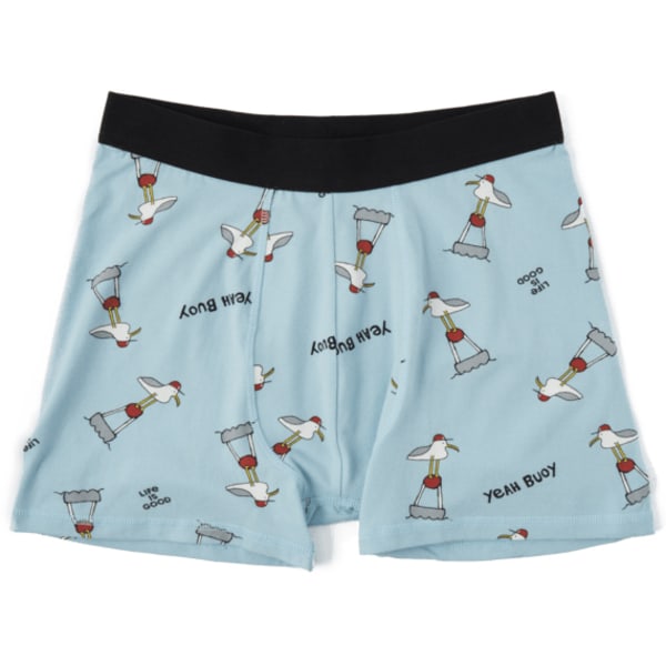 LIFE IS GOOD Men's Gull Toss Boxer Brief