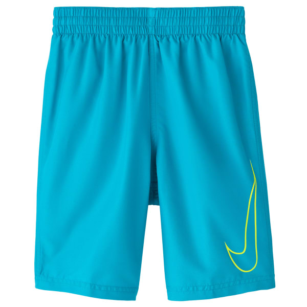 NIKE Big Boys' Swoosh Logo Volley Swim Shorts