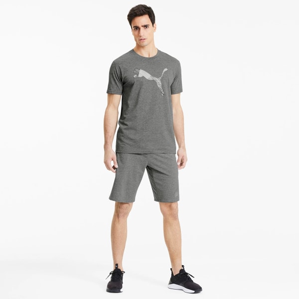 PUMA Men's Cat Branded Short-Sleeve Logo Tee