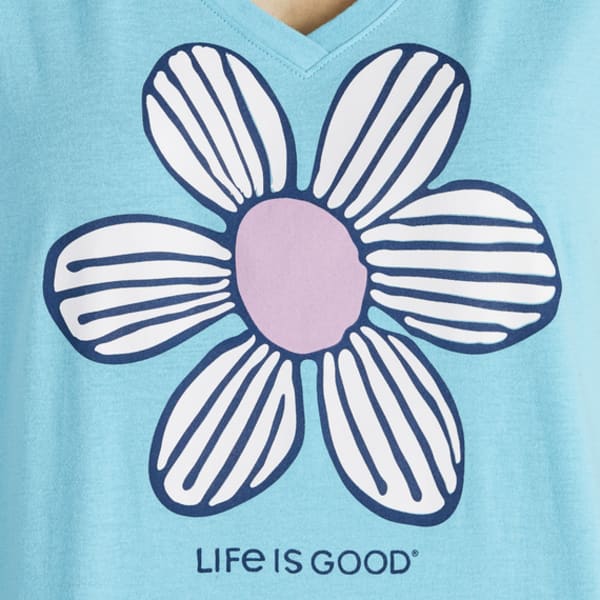 LIFE IS GOOD Women's Snuggle Up Relaxed V-Neck Sleep Tee