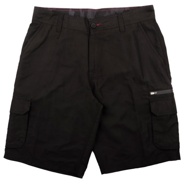 BURNSIDE Men's Microfiber Cargo Short