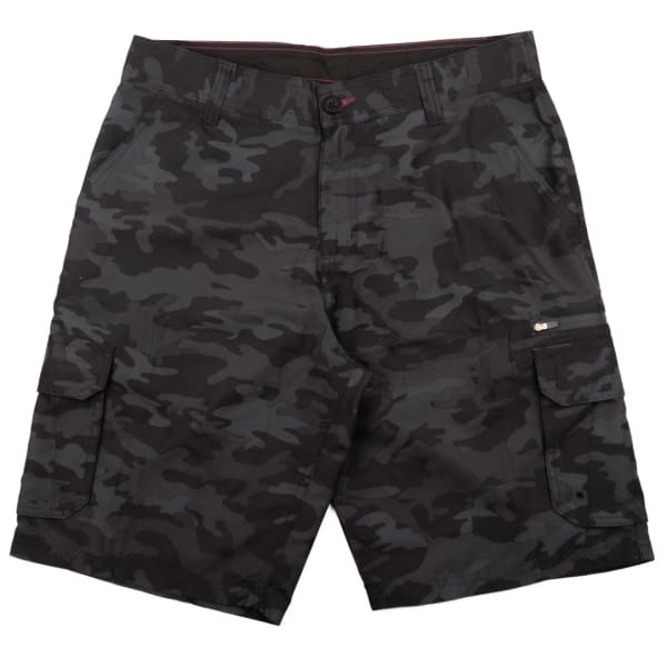 BURNSIDE Men's Camo Cargo Shorts