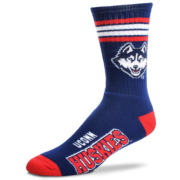 UCONN Huskies 4 Stripe Deuce Socks