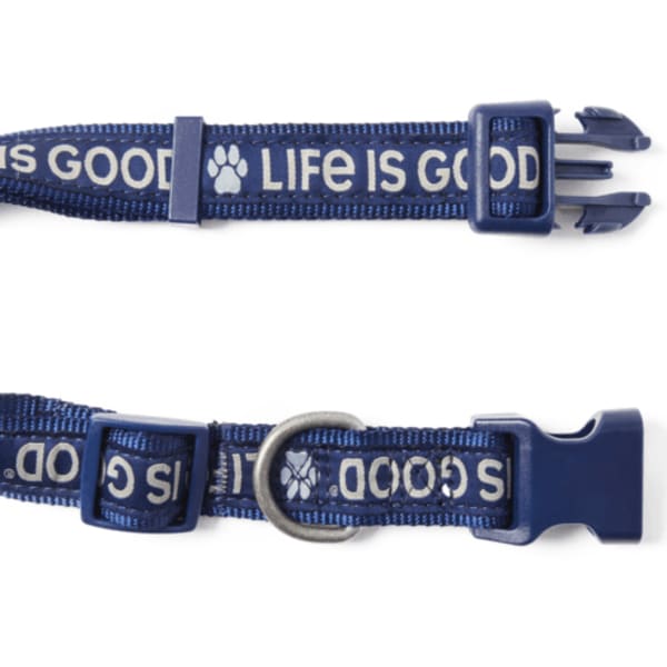 Life Is Good Paw Dog Collar