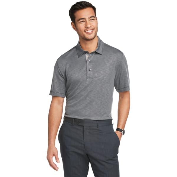 VAN HEUSEN Men's Air Short-Sleeve Solid Polo