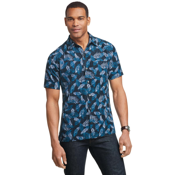 VAN HEUSEN Men's Air Short-Sleeve Printed Shirt