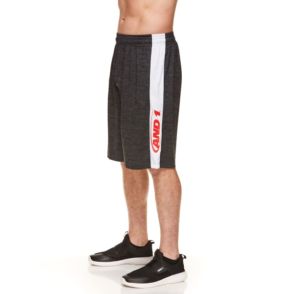 AND1 Men's Triple Double Basketball Shorts