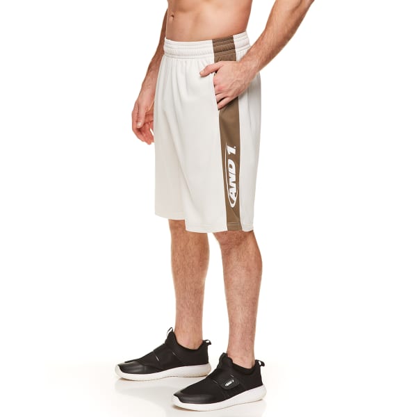 AND1 Men's Triple Double Basketball Shorts