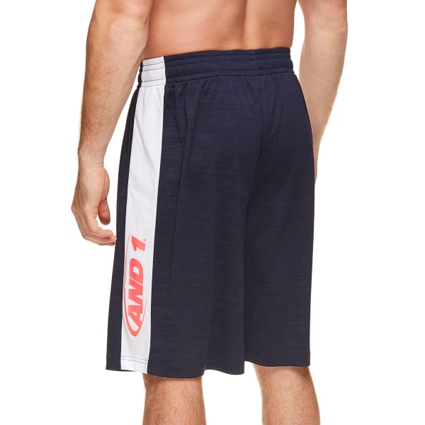 AND1 Men's Triple Double Basketball Shorts