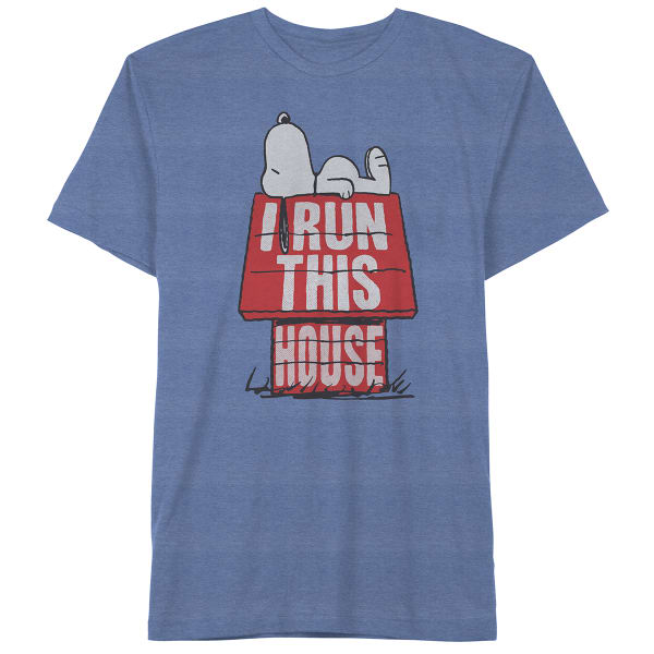 PEANUTS Kids' I Run This House Short-Sleeve Graphic Tee