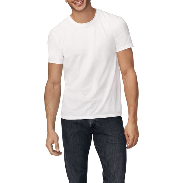 CHAPS Men's Essential Crew Neck Short-Sleeve Tees, 4 Pack