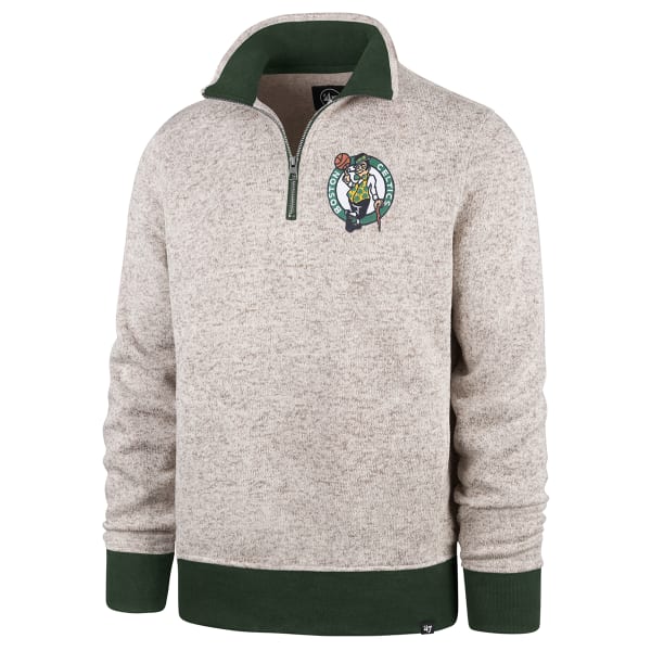 BOSTON CELTICS Men's '47 Kodiak 1/4-Zip Sweater Fleece