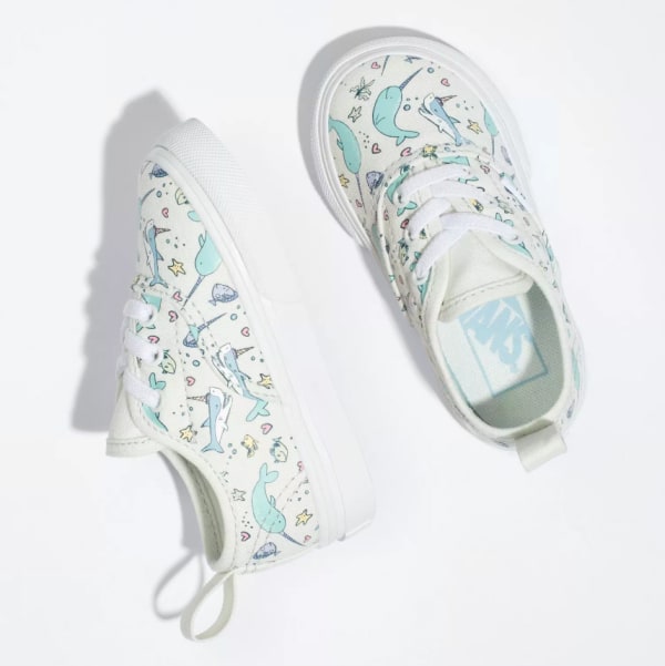 VANS Toddler Girls' Authentic Shark Party Sneakers