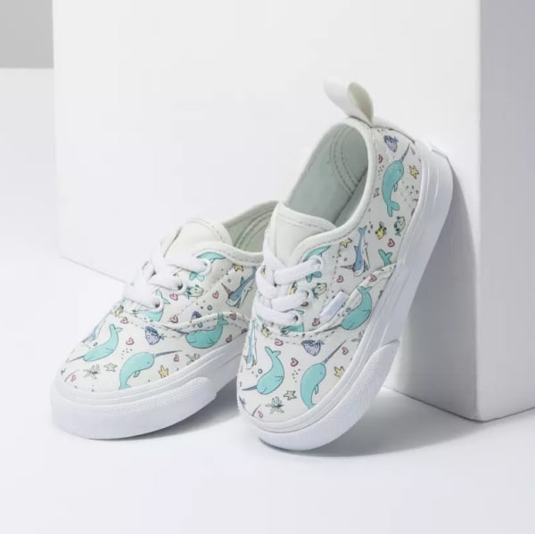 VANS Toddler Girls' Authentic Shark Party Sneakers