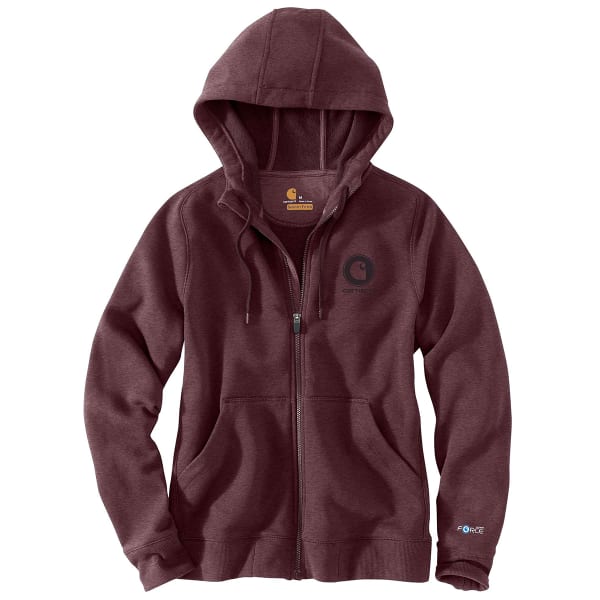 CARHARTT Women's Force Delmont Full-Zip Hoodie