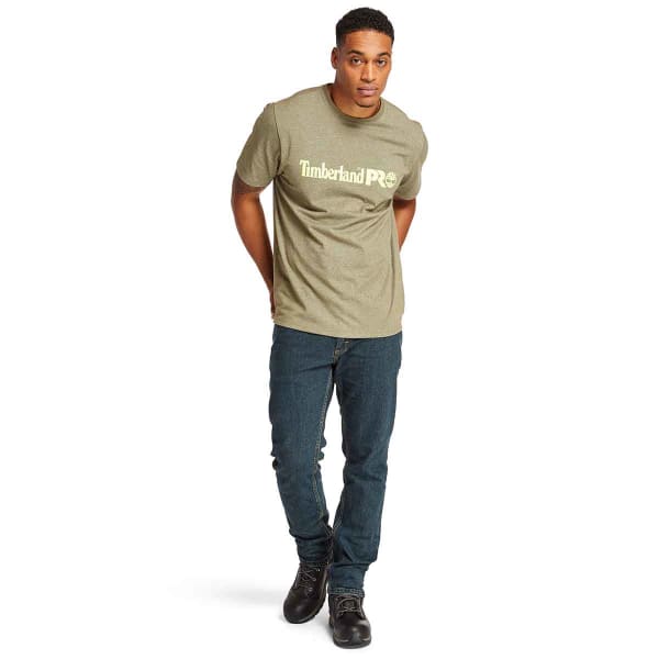 TIMBERLAND PRO Men's Short-Sleeve A1V9M Base Plate Logo Tee