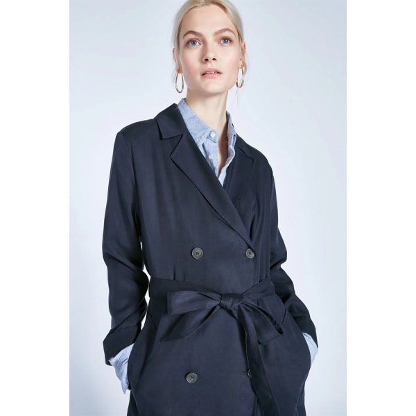 JACK WILLS Women's Malmsbury Fluid Belted Trench Coat