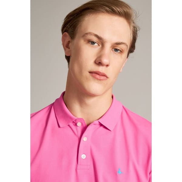 JACK WILLS Men's Bainlow Garment Dye Polo Shirt