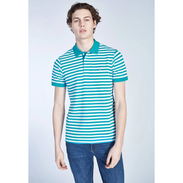 JACK WILLS Men's Milford Fine Stripe Polo