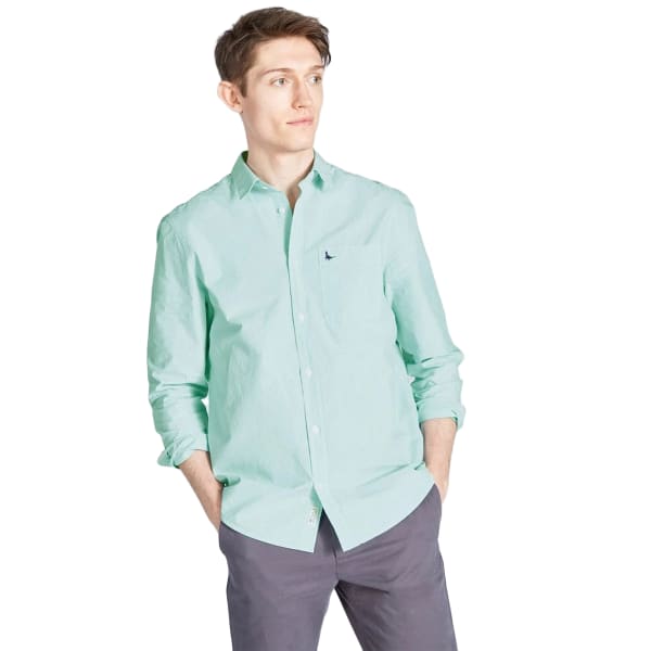 JACK WILLS Men's Abertham Classic Poplin Stripe Shirt