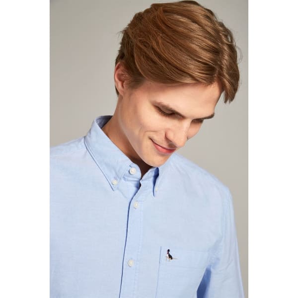 Jack Wills Wadsworth Oxford Blue Shirt