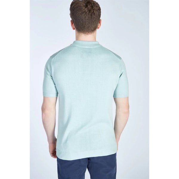 JACK WILLS Men's Brierton Knitted Short-Sleeve Polo