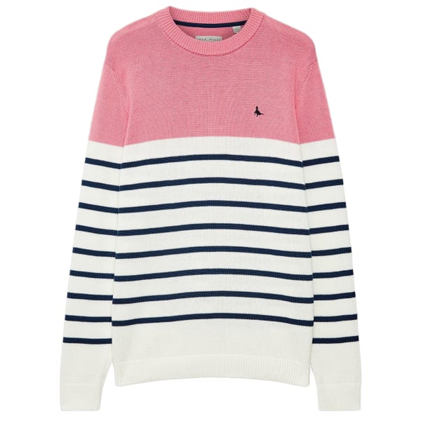 JACK WILLS Men's Elwick Knitted Stripe Sweater