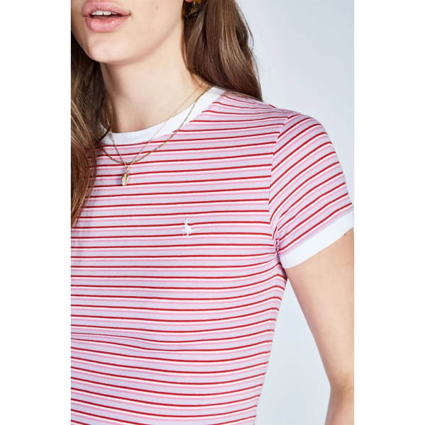 JACK WILLS Women's Matela Ringer Stripe T-Shirt